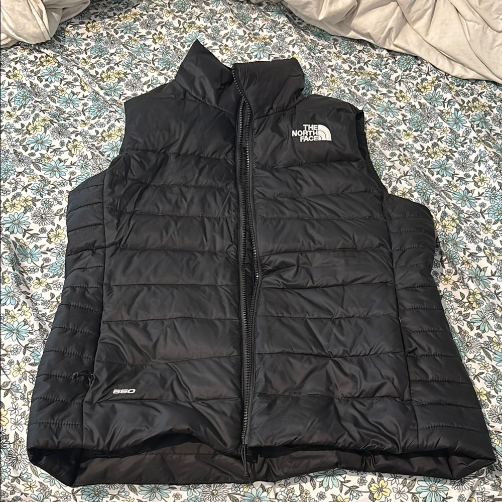 The North Face Black Puffer Vest